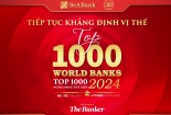 SeABank liên tục tăng hạng trong bảng xếp hạng 'Top 1000 Ngân hàng thế giới'