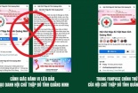 Cảnh giác fanpage lừa đảo kêu gọi quyên góp ủng hộ người dân vùng bão lũ