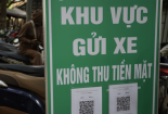 Triển khai trông giữ xe không dùng tiền mặt tại Hà Nội
