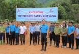 Petrovietnam khởi công tái thiết toàn bộ khu dân cư thôn Kho Vàng