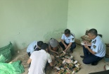 Thu giữ lượng lớn xúc xích nhập lậu chuẩn bị tiêu thụ trên thị trường