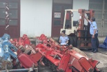 Quảng Bình phát hiện phương tiện vận chuyển nhiều máy móc nhập lậu