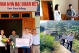 PV GAS trao tặng 228 căn nhà Đại đoàn kết cho người nghèo tại tỉnh Cao Bằng