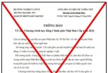 Cảnh bảo thủ đoạn giả mạo văn bản của nhà trường thông báo học bổng du học
