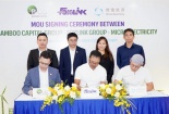 Tập đoàn Bamboo Capital bắt tay Foxlink vàMicro Electricity phát triển năng lượng tái tạo