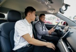 Khách hàng hào hứng lái thử dàn xe điện VinFast tại Techfest Vĩnh Phúc 2024
