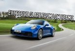 Triệu hồi Porsche 911 do pha chiếu gần quá chói