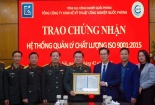 Tổng công ty GAET đạt chứng chỉ hệ thống quản lý chất lượng ISO 9001:2015