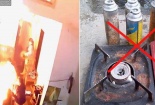 Bếp gas mini bất ngờ phát nổ ngay trên bàn ăn: Lời cảnh báo từ chuyên gia
