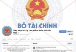 Cảnh báo giả mạo trang facebook của Bộ Tài chính