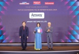 Amway Việt Nam là doanh nghiệp FDI xuất sắc về dinh dưỡng và chăm sóc sức khỏe chủ động