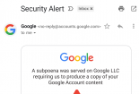 Cảnh báo: Email giả mạo Google có thể khiến bạn mất toàn bộ tài khoản