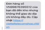 Cảnh báo thủ đoạn dùng trạm phát sóng di động giả để lừa người dân cập nhật đơn hàng