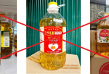 Cảnh báo không mua bán và sử dụng dầu ăn giả Gold Max, Tamin Gold, ChiCa