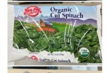 Thu hồi rau chân vịt đông lạnh hữu cơ của Công ty Sno Pac Foods do nguy cơ nhiễm khuẩn Listeria