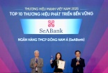 SeABank giữ vững danh hiệu Thương hiệu mạnh Việt Nam 17 năm liên tiếp