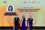 Tổng Giám đốc SHB Ngô Thu Hà được vinh danh ‘Nữ doanh nhân Việt Nam tiêu biểu - Bông hồng vàng’ năm 2025