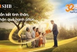 Mừng tuổi 32, SHB gieo hạnh phúc với ngàn ưu đãi hấp dẫn cho khách hàng