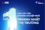 MB xếp hạng nhanh nhất về tốc độ cho vay doanh nghiệp nhỏ theo Mibrand Việt Nam
