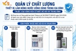 Thiết bị nước uống nóng lạnh phải đáp ứng quy chuẩn kỹ thuật quốc gia
