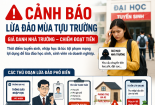 Cảnh báo lừa đảo mùa tựu trường: Giả danh nhà trường, học bổng để chiếm đoạt tiền