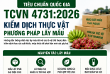 TCVN 4731:2026 hướng dẫn kiểm dịch thực vật, phát hiện sớm sinh vật gây hại nông sản
