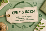 CEN/TS 18272-1: Đặt nền tảng tiêu chuẩn cho kinh tế tuần hoàn ngành dệt may châu Âu