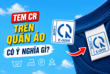 Một chiếc tem CR nhỏ kiểm soát những gì trên quần áo?