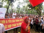 Người Hà Nội xuống đường phản đối Trung Quốc