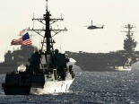 Cận cảnh dàn tàu tuần dương Mỹ điều đến Biển Đông 