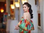 Kỳ Duyên bất ngờ xuất hiện ở Hà Nội, khoe vai trần gợi cảm khó cưỡng