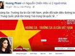 HH Phạm Hương và sao Việt đồng loạt lên tiếng phản đối 'đường lưỡi bò' của Trung Quốc 