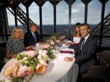 Tiệc tối tổng thống Pháp tiếp ông Trump và Phu nhân đặc biệt như thế nào?