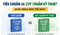 Tiêu chuẩn và quy chuẩn kỹ thuật khác nhau như thế nào?