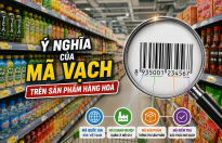 Mã vạch trên sản phẩm: 'Chìa khóa' nhận diện và quản lý hàng hóa