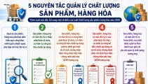 5 nguyên tắc quản lý chất lượng sản phẩm, hàng hóa theo mức độ rủi ro
