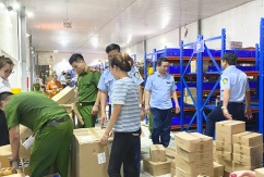 Phát hiện hơn 23.000 sản phẩm không rõ nguồn gốc tại kho hàng Công ty TNHH Việt Tường Thuận