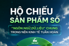 Hộ chiếu sản phẩm số: 'Ngôn ngữ dữ liệu' chung trong nền kinh tế tuần hoàn 