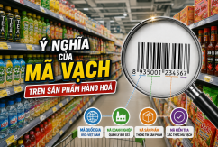 Mã vạch trên sản phẩm: 'Chìa khóa' nhận diện và quản lý hàng hóa