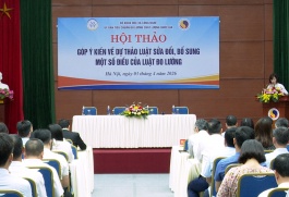 Sửa đổi Luật Đo lường hướng tới số hóa, minh bạch và phát triển bền vững