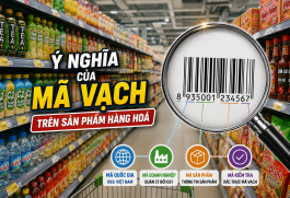 Mã vạch trên sản phẩm: 'Chìa khóa' nhận diện và quản lý hàng hóa