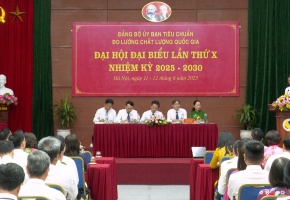 Xây dựng Đảng bộ Ủy ban TCĐLCL Quốc gia trong sạch, vững mạnh, đáp ứng yêu cầu nhiệm vụ trong giai đoạn mới