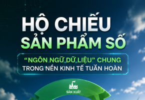 Hộ chiếu sản phẩm số: 'Ngôn ngữ dữ liệu' chung trong nền kinh tế tuần hoàn 