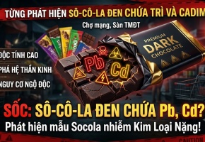 Một số mẫu socola đen chứa chì, cadimi: Cảnh báo về nguồn gốc sản phẩm