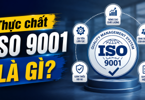 Có ISO 9001, sản phẩm chắc chắn tốt? 