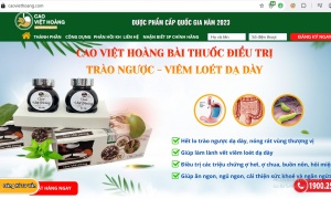 Một số website bán dạ dày Cao Việt Hoàng có dấu hiệu giả mạo xác nhận đăng ký của Bộ Công Thương