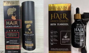 Thu hồi gần 90.000 chai tinh chất kích thích mọc tóc chứa độc tố nguy hiểm