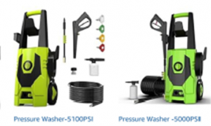 Thu hồi máy rửa xe áp lực Agiiman do nguy cơ điện giật, có thể gây tử vong