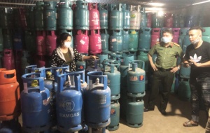 Công an Hải Dương triệt xóa cơ sở sang chiết hàng trăm tấn gas lậu