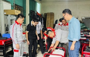 Viettel sử dụng trung tâm điều hành mạng lưới dã chiến phục vụ thông tin liên lạc trước siêu bão Noru